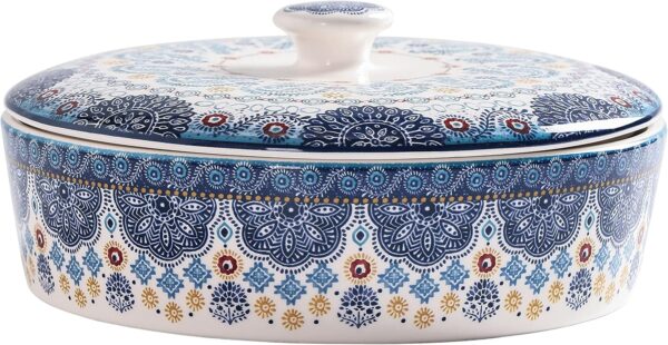 Blue Talavera Ceramic 8.8 inch Tortilla Warmer